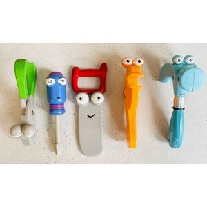 Disney Handy Manny Singing Dancing Toolbox 5 Replacement Tools Only